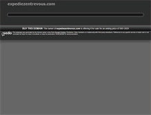 Tablet Screenshot of expediezentrevous.com